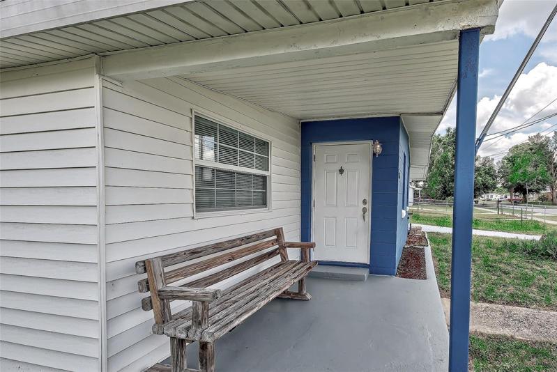 Cute front porch