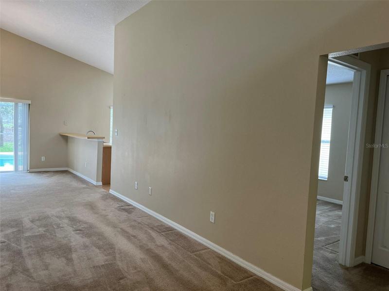 Bedrooms 2 & 3 to the right.