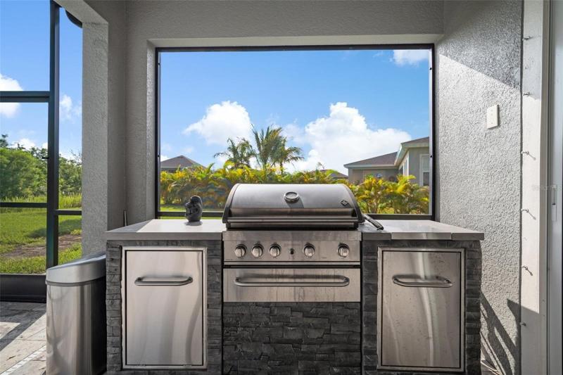 Outdoor kitchen