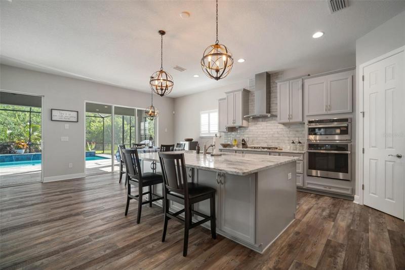 Gourmet kitchen