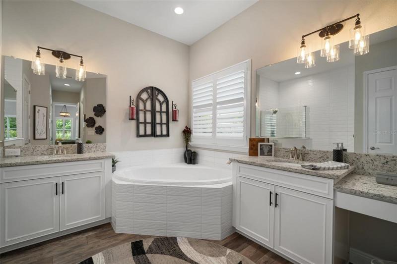 Master bathroom on main