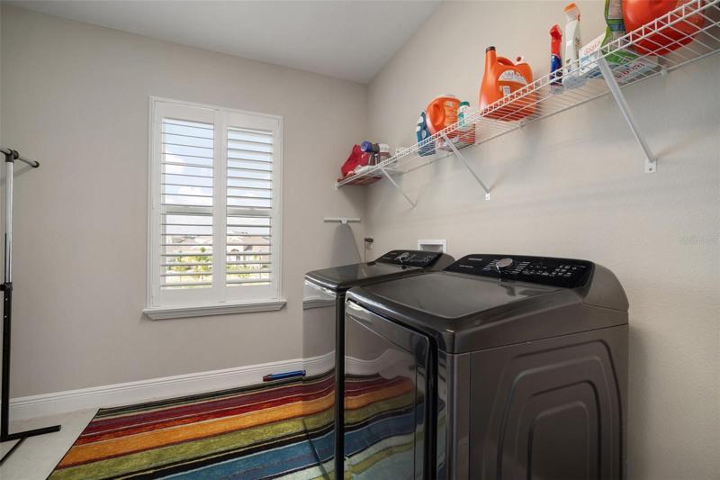 Laundry room upstairs