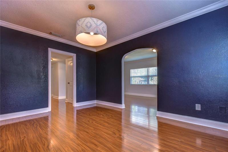 Dining Rm leading to kitchen