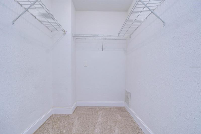 Master closet
