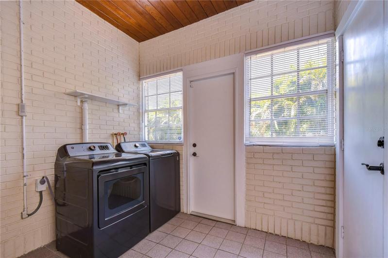 Laundry area