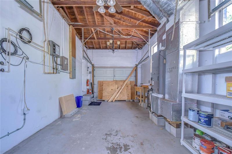 Garage storage space