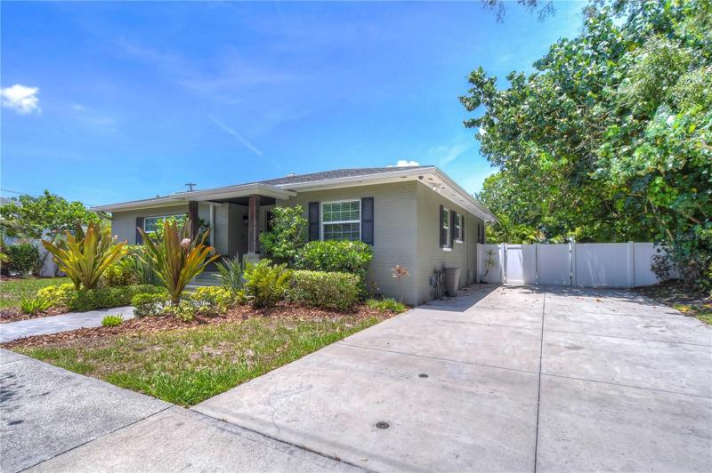 Nearly 1/4 acre corner lot