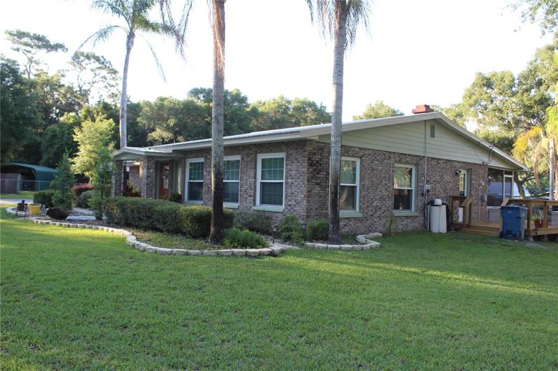 View from front drive