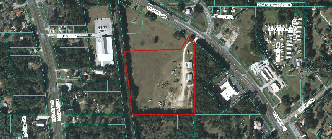 Aerial of 15 acres