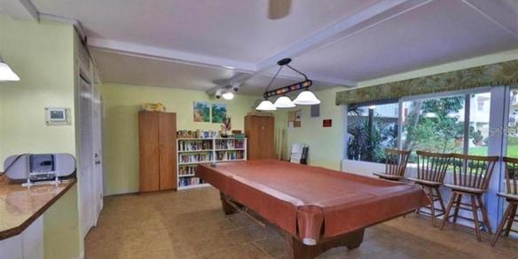 POOL TABLE IN CLUBHOUSE AREA