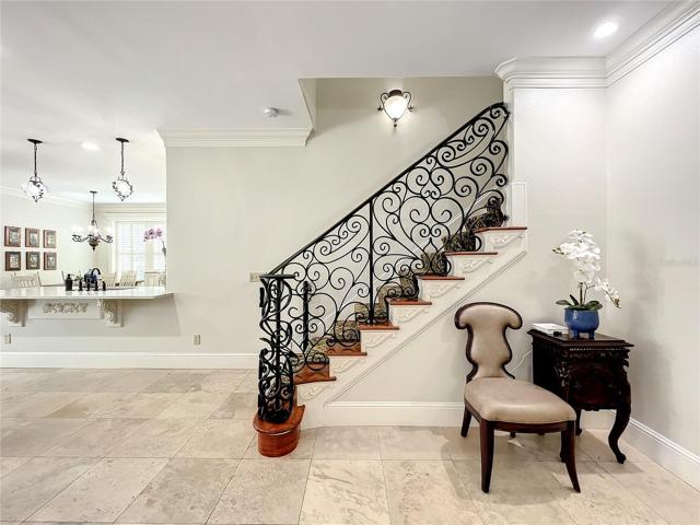 View of Dining Rm from Living Rm