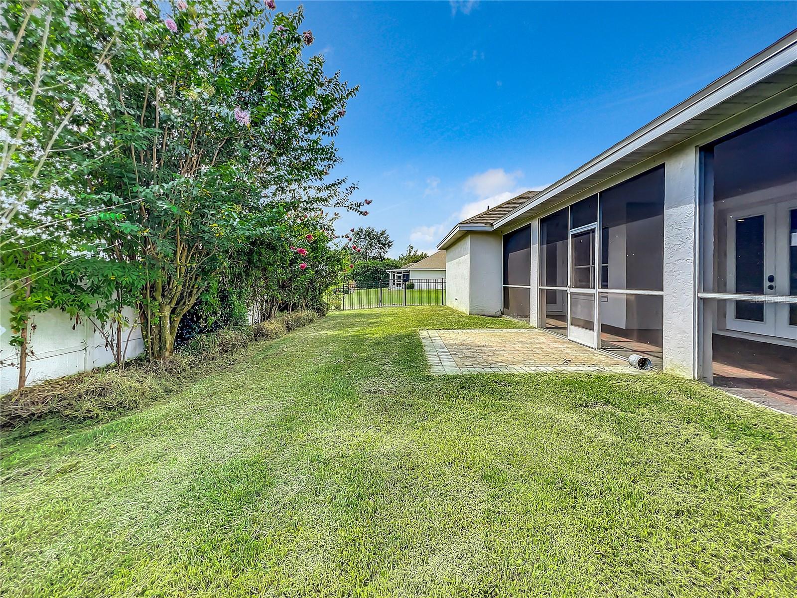Fully-fenced backyard!