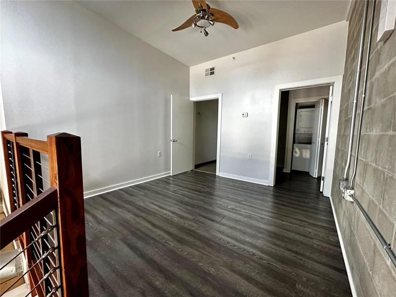 upstairs loft bedroom