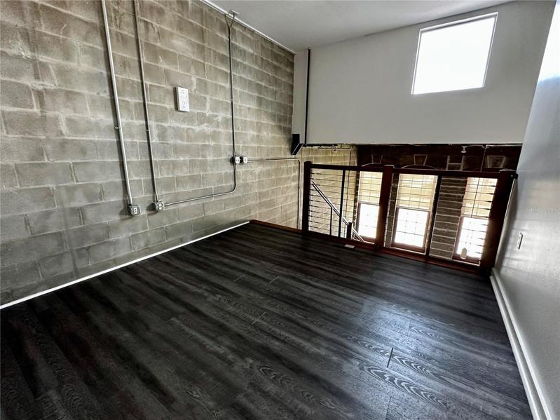 upstairs loft bedroom