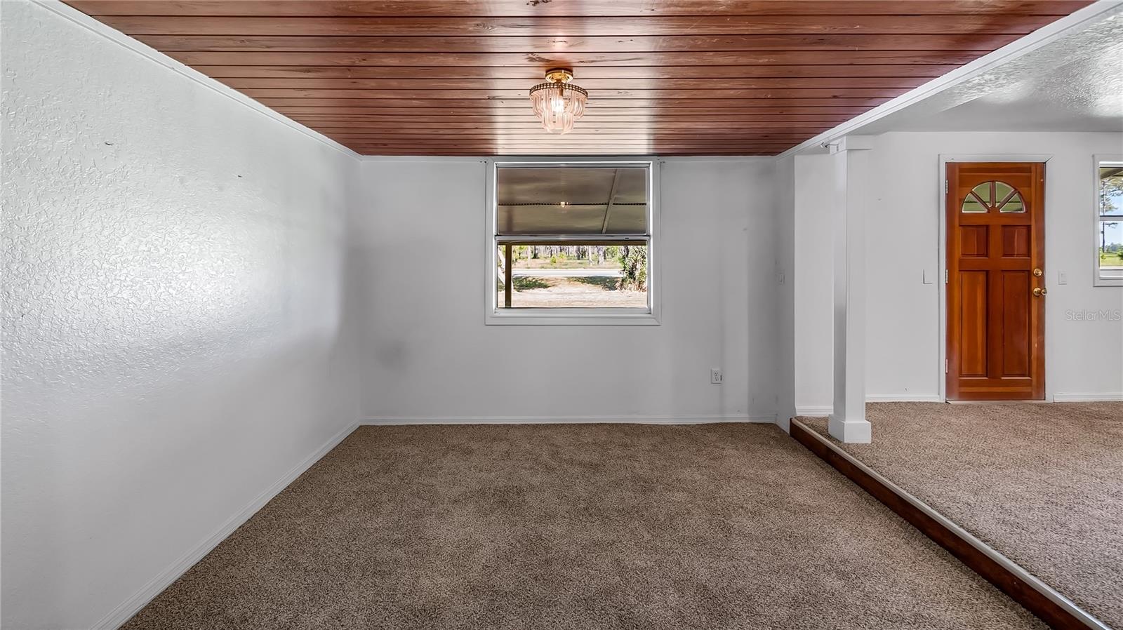 Extra space off of living room and dining room that could be office or separate sitting area