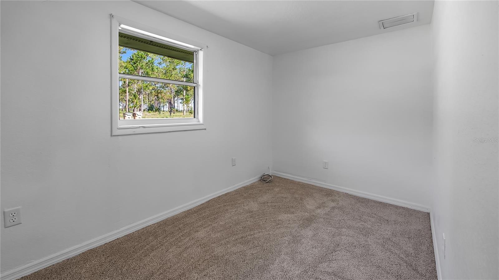 Smaller spare room