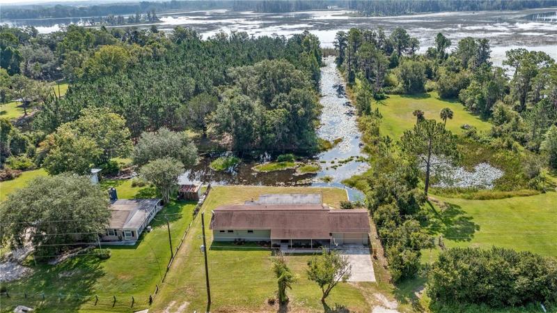 Aerial View from the front of 10138 State Rd