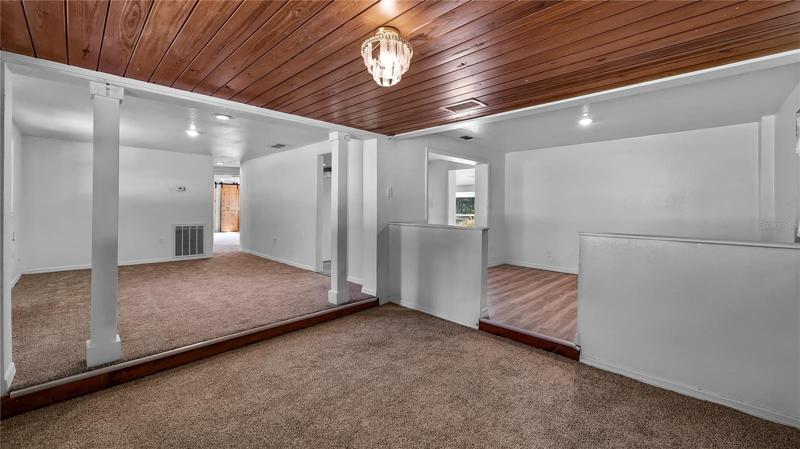 Extra Space/room towards living room and dining room