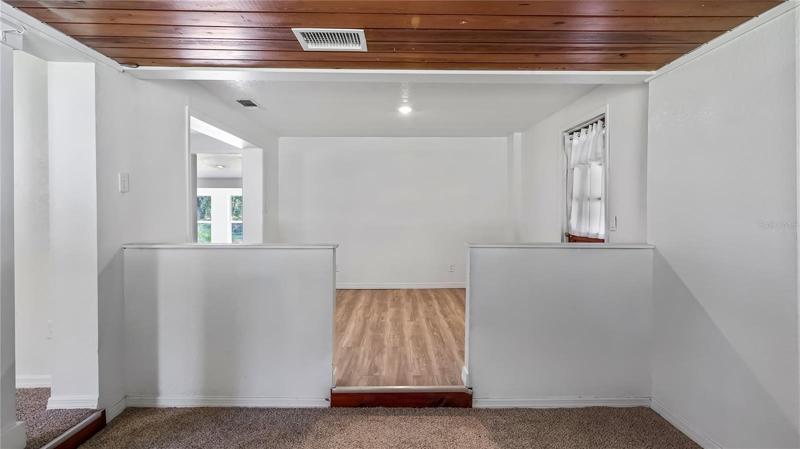 Extra Space/room looking in to dining room area