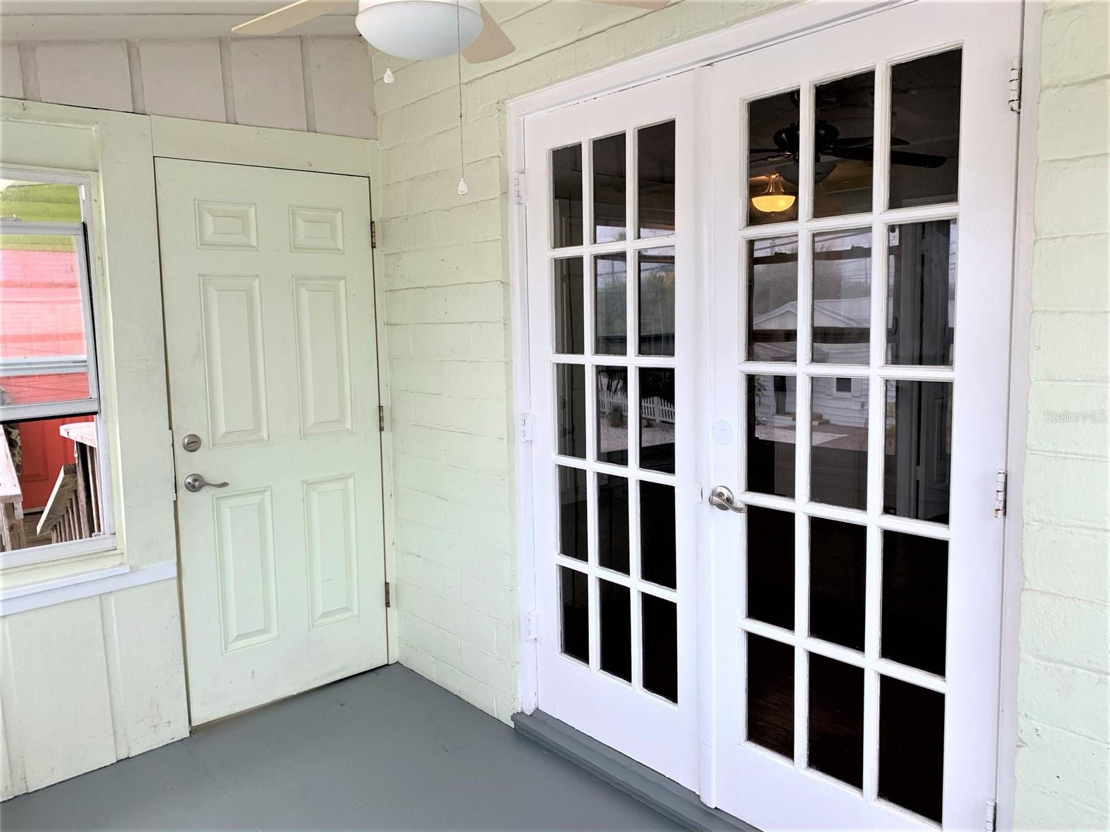 Enclosed Front Porch