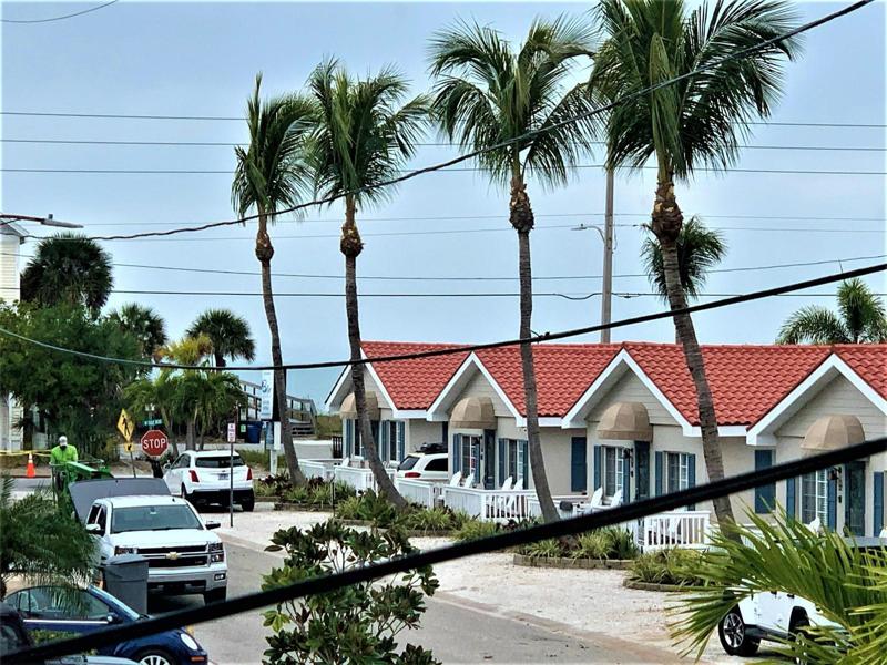 Peak-a-boo view of Beach
