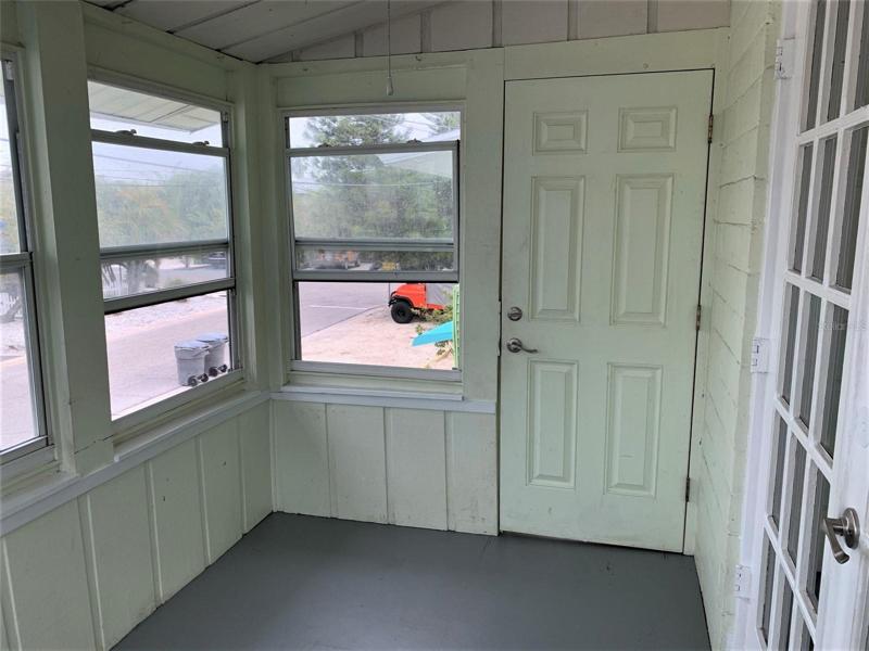 Enclosed Porch