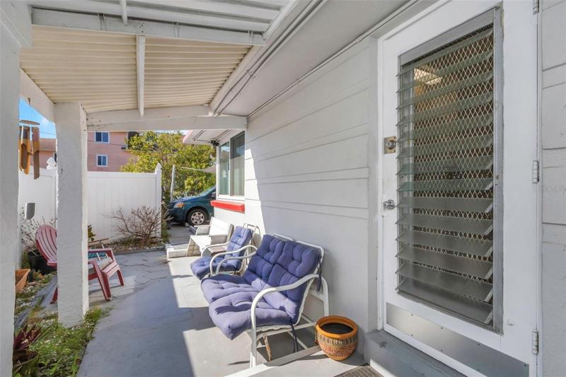 Rear Patio