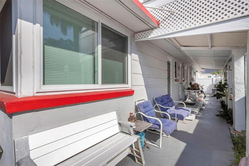 Rear Patio