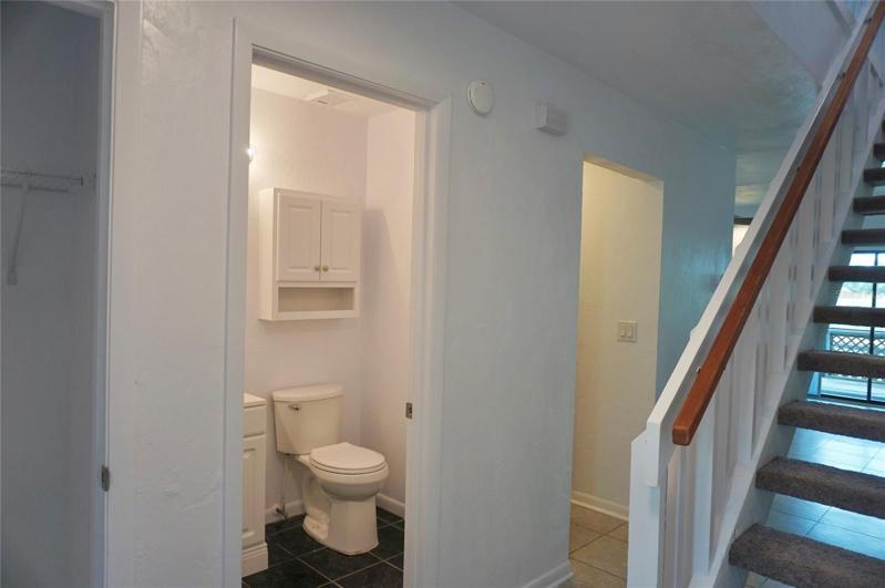 Half bath downstairs