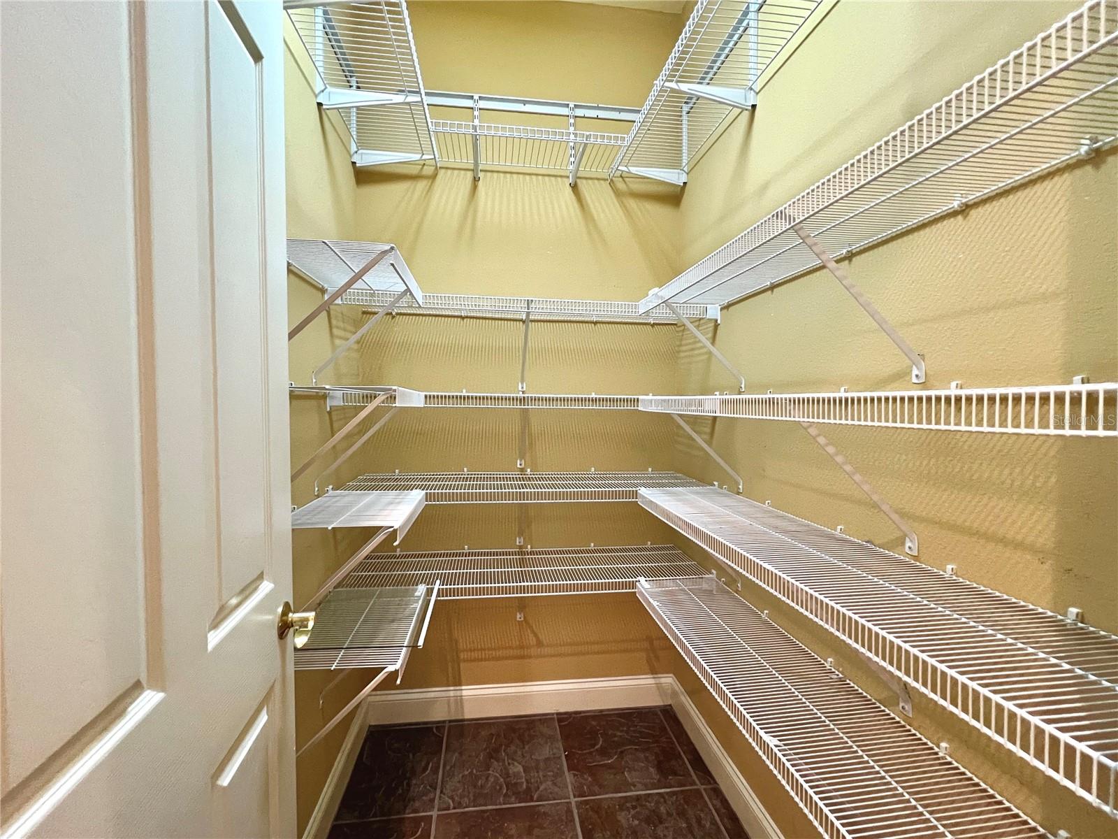large walk-in pantry