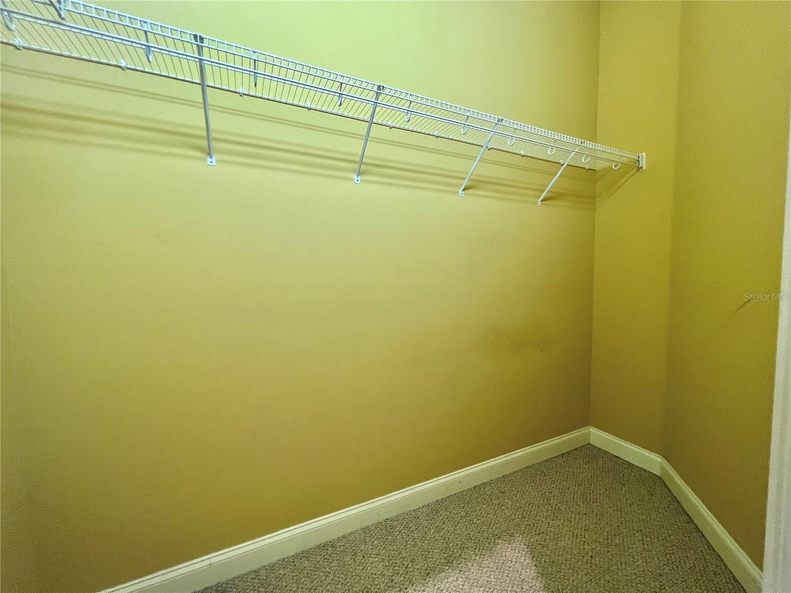 Master suite has 2 walk-in closets