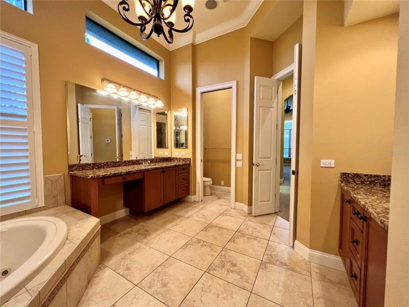 Master bathroom