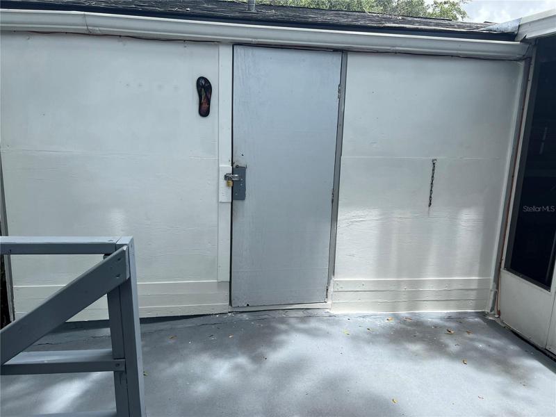 outside attached storage