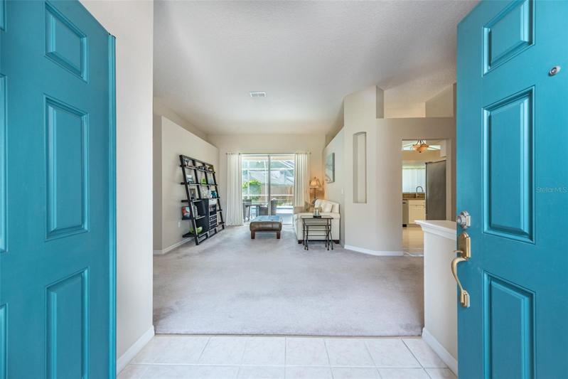 Double doors make moving furniture in and out a breeze!