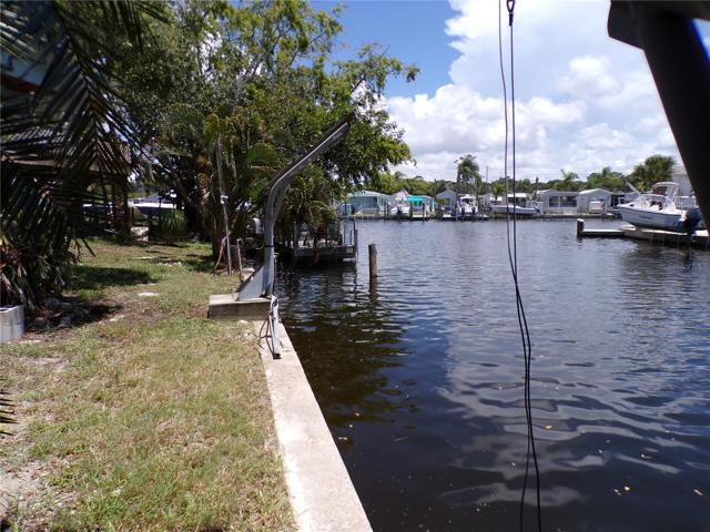 VIEW AT SEAWALL LOOKING TOWARD DOCK