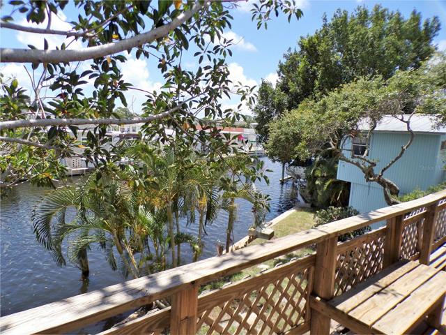 REAR PORCH BALCONY