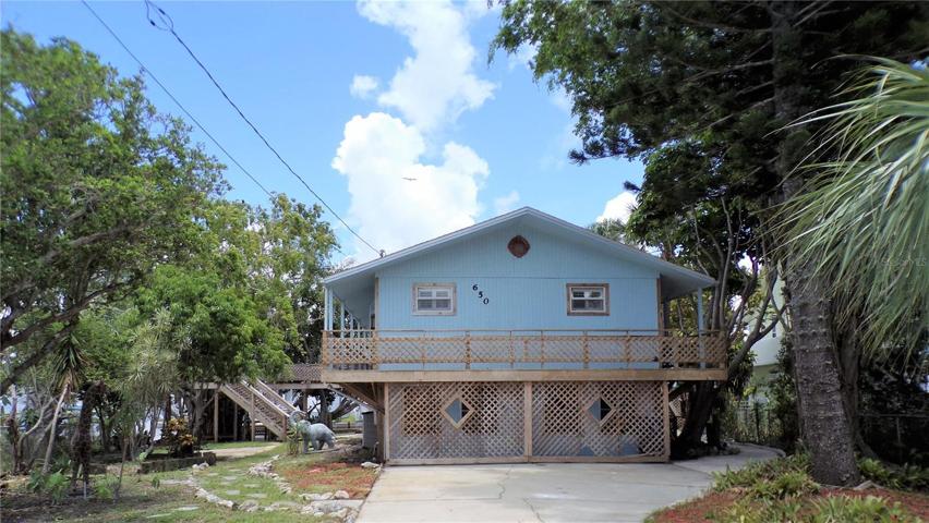 COASTAL WATERFRONT HOME FRONT ELEVATION