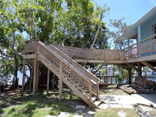 ONE OF 2 STAIRCASES LEADING TO HOME