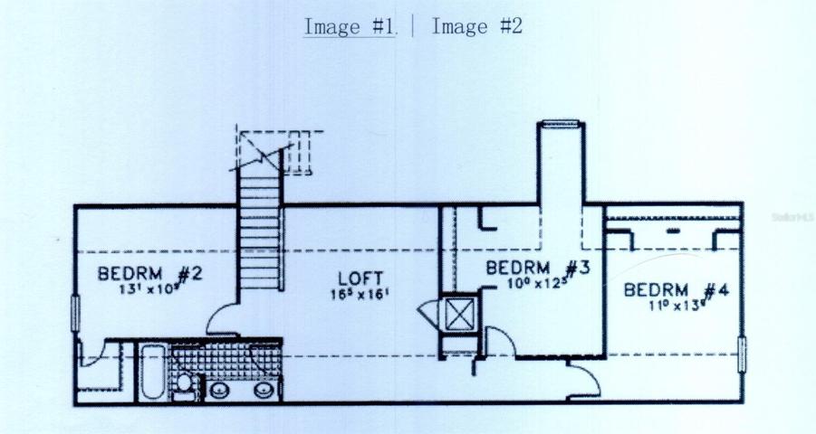 Layout on the 2nd floor