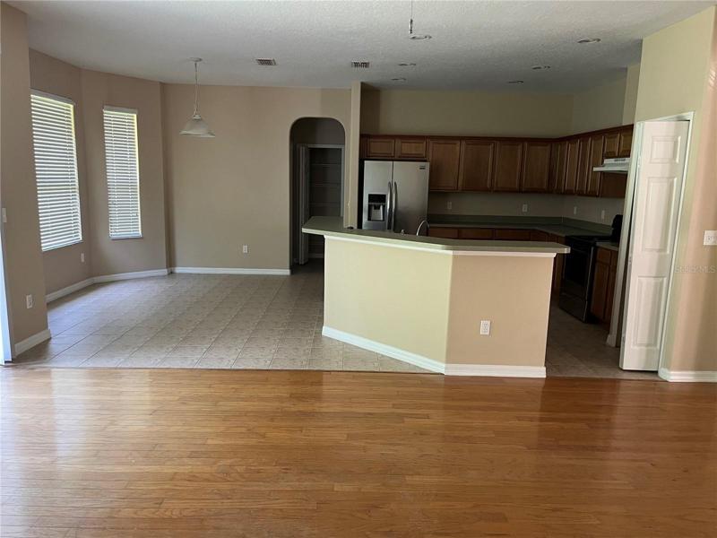 view from family room