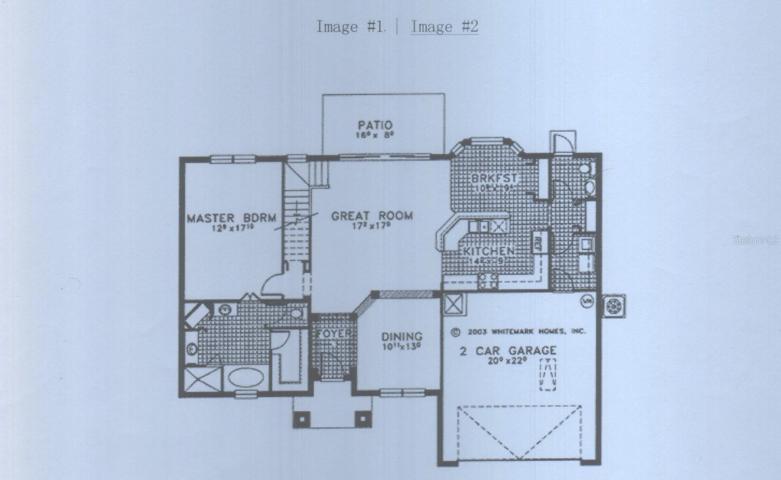 Layout on the first floor