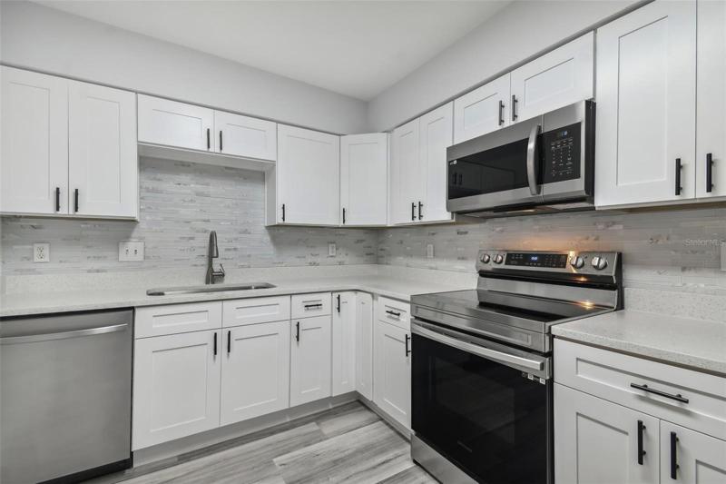 Updated kitchen.