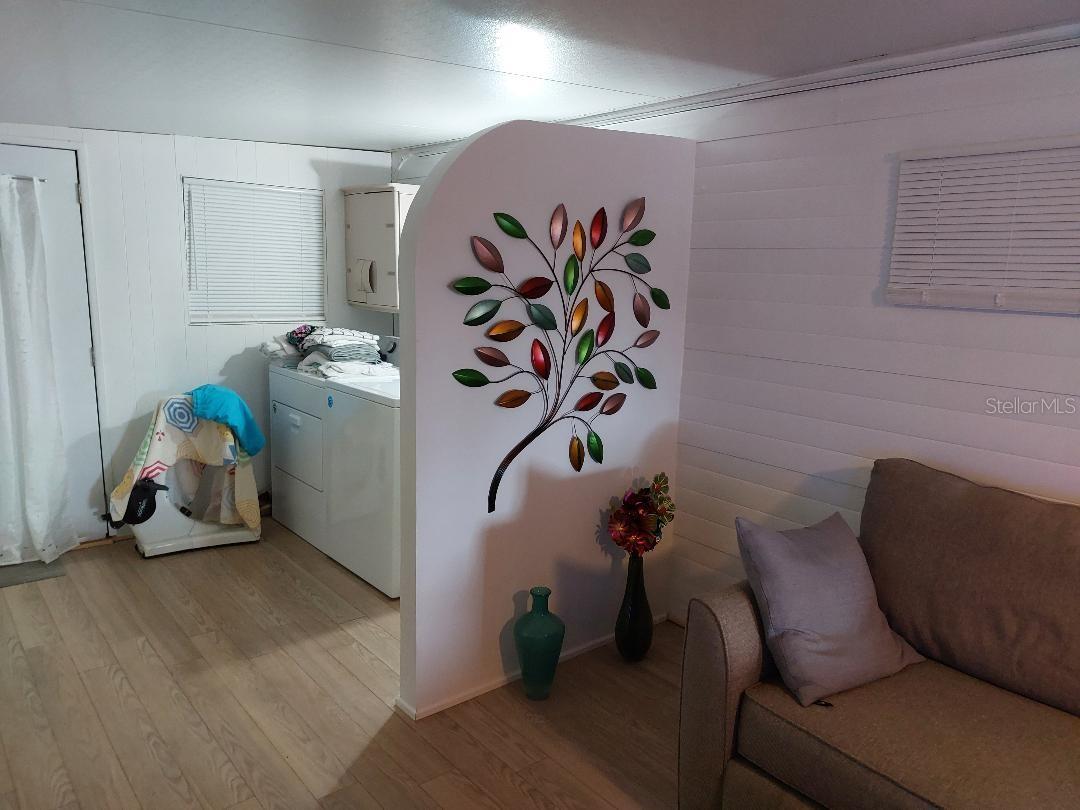 laundry area