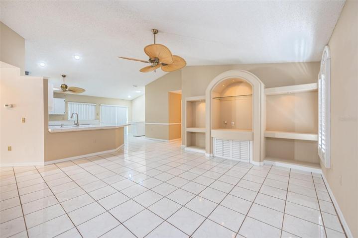 Family Room & Kitchen