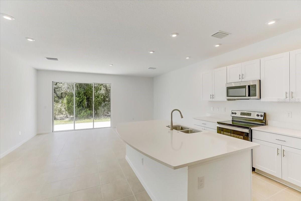 open floor plan