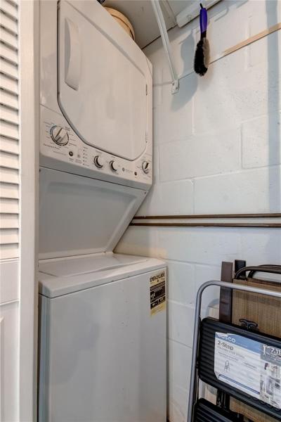 Inside Laundry Closet