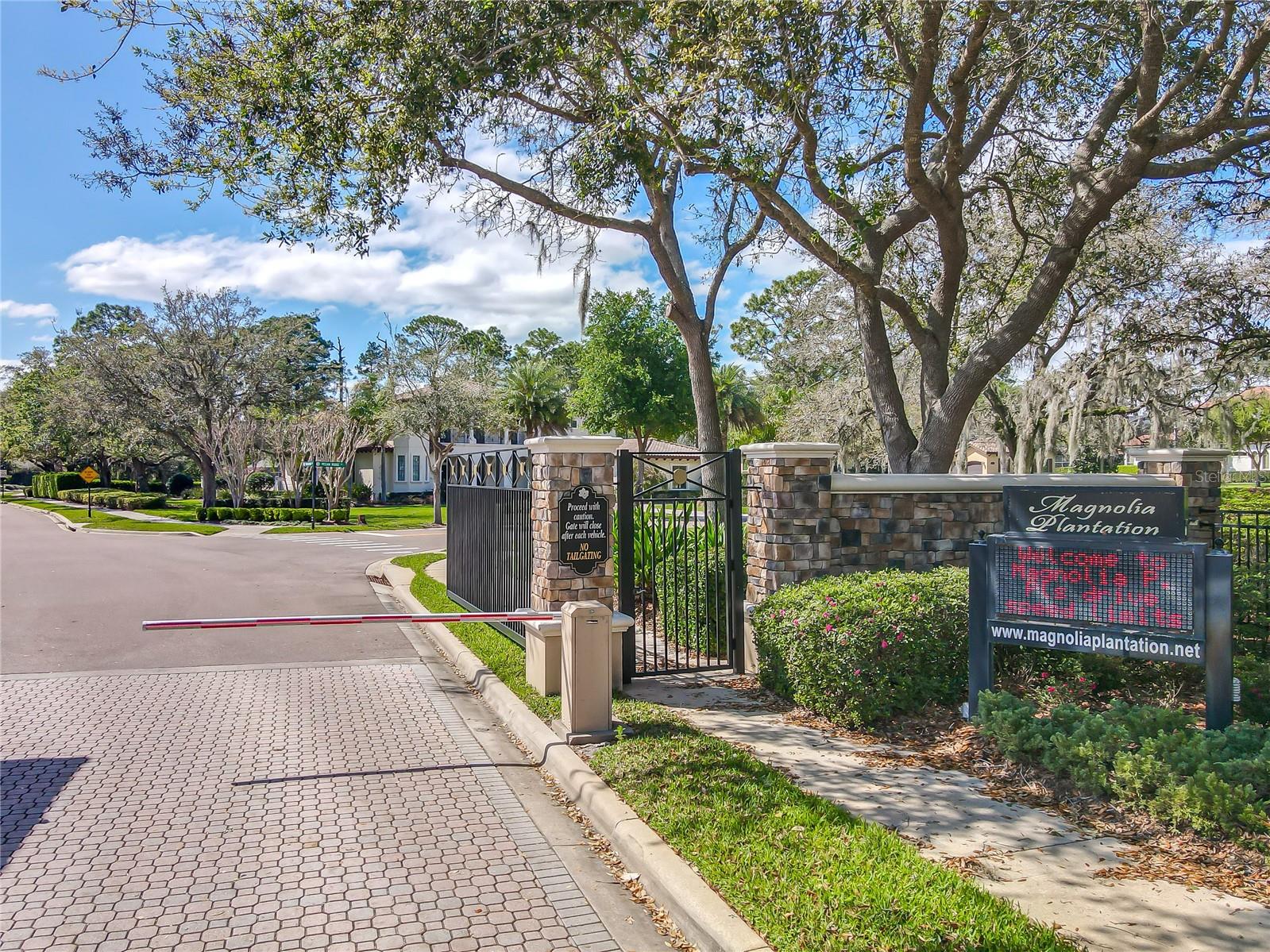 Resident gate
