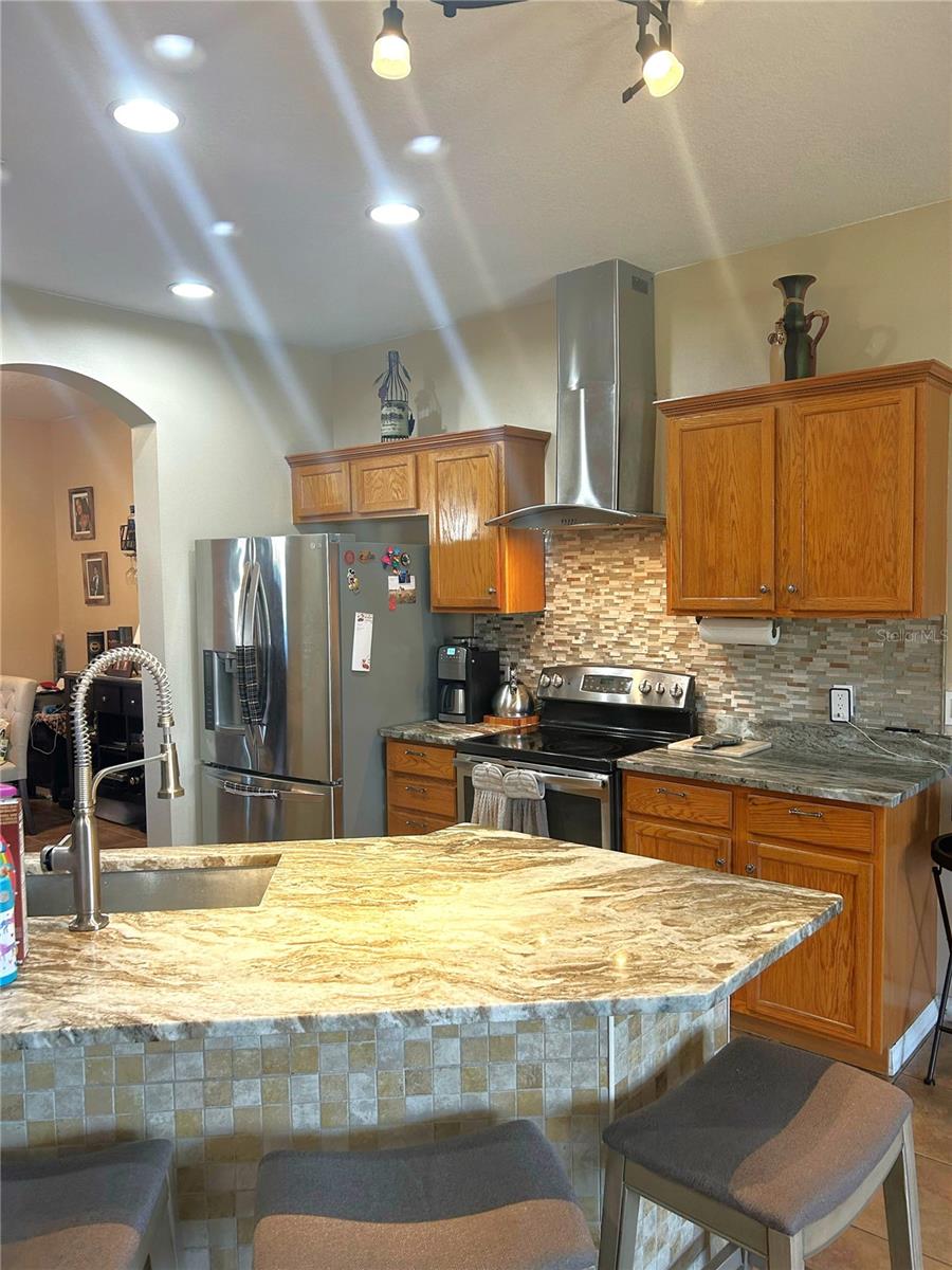 Kitchen view 1