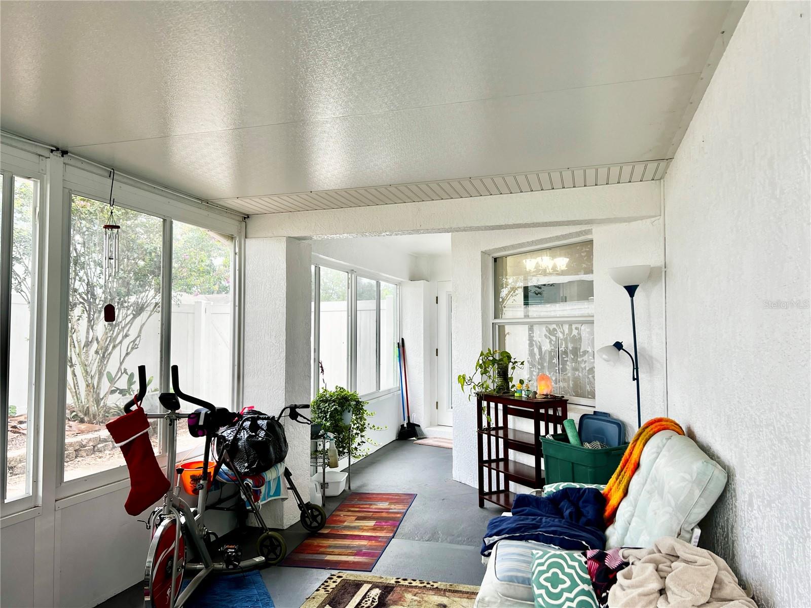 Side Enclosed Patio