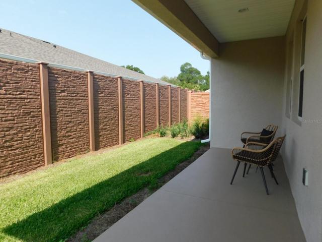 Covered back patio